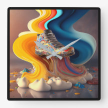 Fun Colorful Snoep Clock