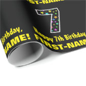 Fun Colorful Stars Pattern 7 Cadeaupapier (Rol Hoek)