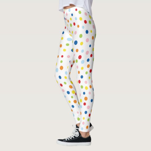 Fun confetti leggings colorés (Gauche)