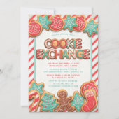 Fun Cookie Exchange Holiday Party Kaart (Voorkant)