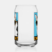 Fun Cool Cat Blikvorm Glas (Links)