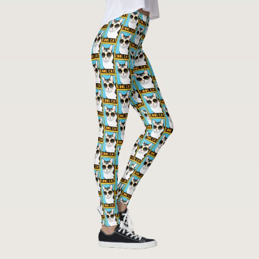 Fun Cool Cat Leggings (Rechts)