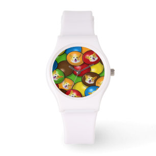 Fun Corgi Snoep Horloge