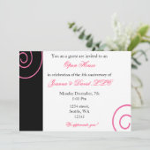 Fun Corporate Party Invitation Kaart (Staand voorkant)