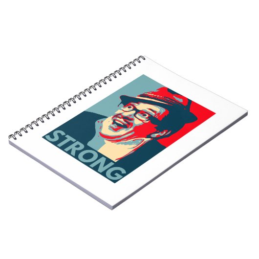 Fun Count Arthur Strong carnet en spirale (Côté gauche)