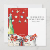 Fun Crawfish Boil Zomerfeest Kaart (Achterkant)