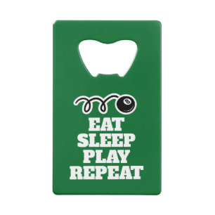 Fun creditcard flessenopener voor billiardspeler kredietkaart flessenopener