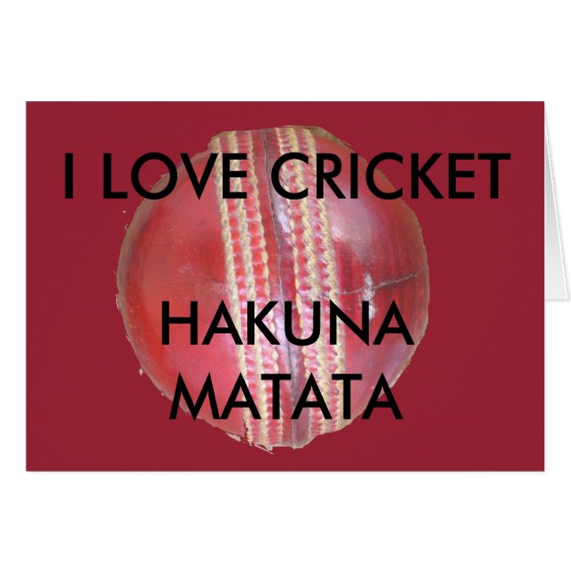 Fun Cricket Ball-ontwerp (Voorkant Horizontaal)