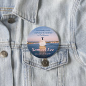 Fun Cruise Name Badge Ronde Button 7,6 Cm (In situ)