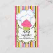 Fun Cupcake & Baker's Pet Visitekaartje (Voorkant)