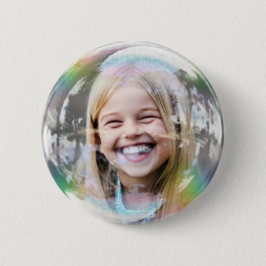 Fun Custom Bubble Ronde Button 5,7 Cm (Voorkant)
