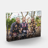 Fun Custom Familienaam Fotoblokken (Links)