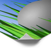 Fun Cute Book Worm Bookworm Poster Imprimer (Coin)