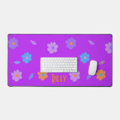 Fun Cute Girls Retro Flower (Clavier et souris)
