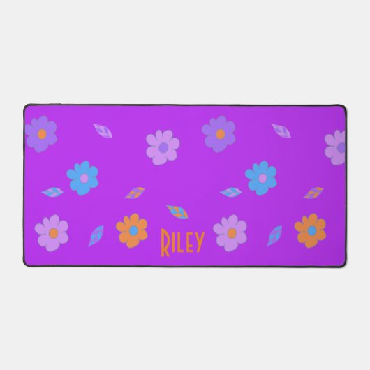 Fun Cute Girls Retro Flower (Recto)