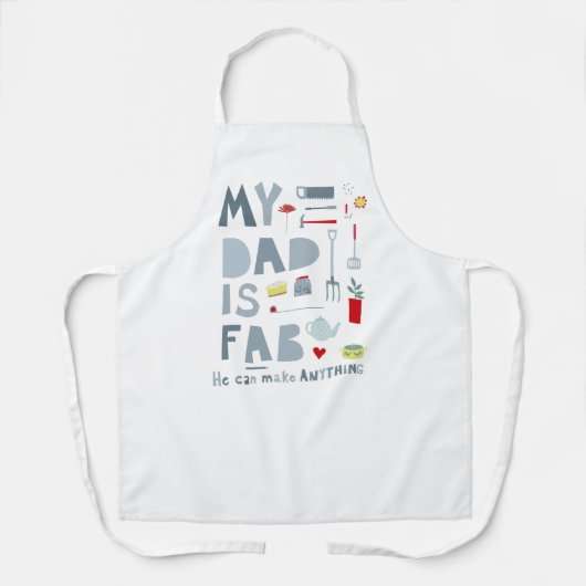 Fun Dad Schort (Voorkant)