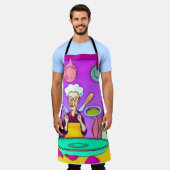 Fun Dames in de keuken Schort (Gedragen)