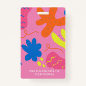 Fun Day Care Teacher Badge (Achterkant)