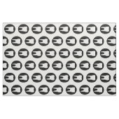 Fun Dentist Orthodontist Tooth Pattern Stof (Fat Quarter)