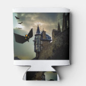 Fun design voor Halloween Blikjeskoeler (Achterkant)