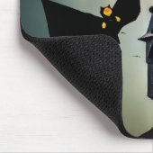 Fun design voor Halloween Muismat (Hoek)