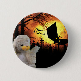 Fun design voor Halloween Ronde Button 5,7 Cm