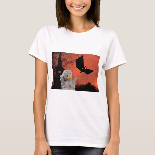 Fun design voor Halloween T-shirt (Voorkant)