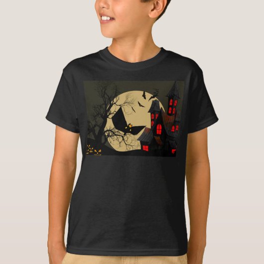 Fun design voor Halloween T-Shirt (Voorkant)
