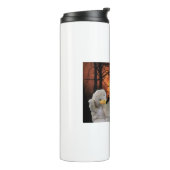 Fun design voor Halloween Thermosbeker (Gedraaid links)