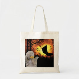 Fun design voor Halloween Tote Bag