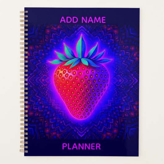 FUN DESSERTS (STRAWBERRY) PLANNER (Voorkant)