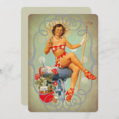 Fun d'été I - Carte d'invitation (Devant / Derrière)