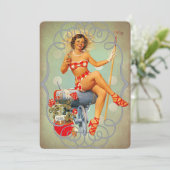 Fun d'été I - Carte d'invitation (Debout devant)