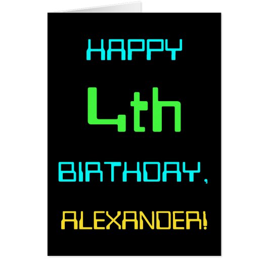 Fun Digital Computing Threaded 4th Birthday (Voorkant)