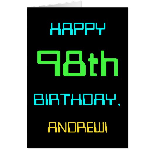 Fun Digital Computing Threaded 98th Birthday (Voorkant)