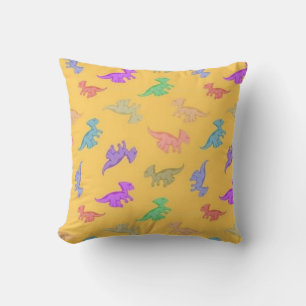 Fun Dino Pattern Kussen