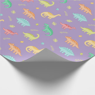 Fun Dinosaur Wrapping Paper Cadeaupapier