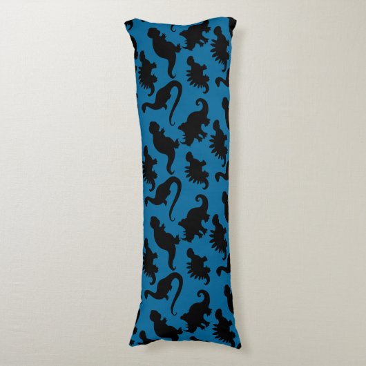 Fun Dinosaurs Pattern Lichaamskussen (Voorkant Verticaal)