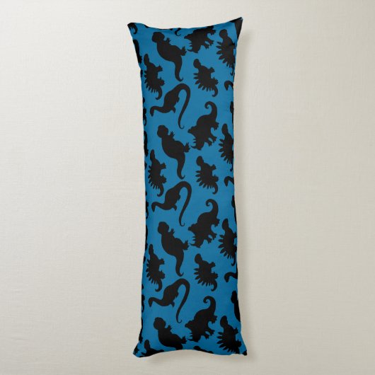 Fun Dinosaurs Pattern Lichaamskussen (Achterkant (Verticaal))
