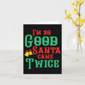 Fun Dirty Naughty Ongepaste Kerst Volwassen Y Kaart (Gele Bloem)