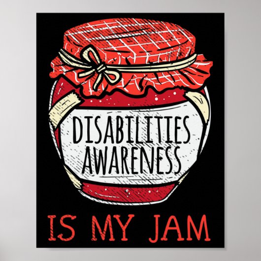 Fun Disabilities Support Gezegde Leuke Disability  Poster (Voorkant)