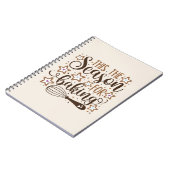 Fun 'Dit is het seizoen voor Baking Design Notitieboek (Linkerzijde)