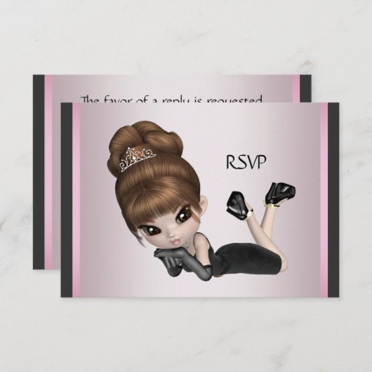 Fun Diva préféré RSVP (Devant / Derrière)