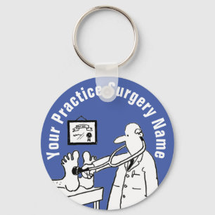 Fun Doctor met Stethoscoop Sleutelhanger