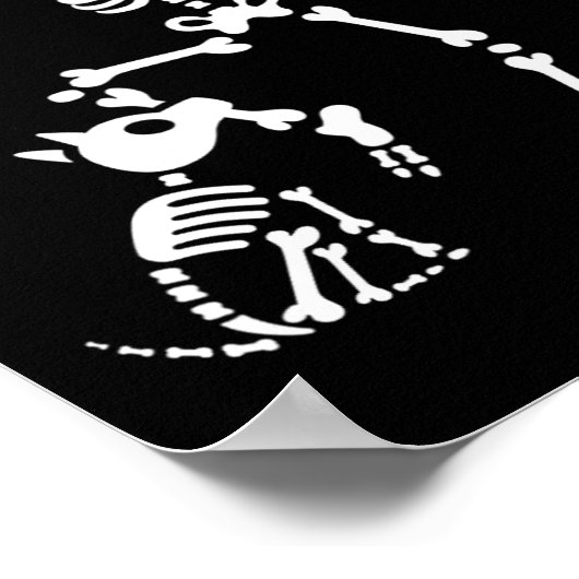 Fun Dog like botten Kostuum Halloween Poster (Hoek)