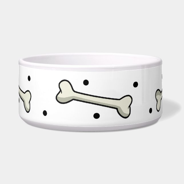 Fun Doggie Bone Dish Voerbakje (Voorkant)