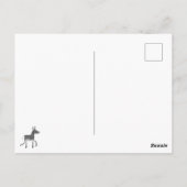 Fun Donkey Briefkaart (Achterkant)
