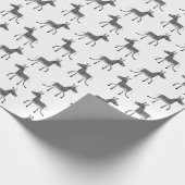 Fun Donkey Pattern Cadeaupapier (Hoek)