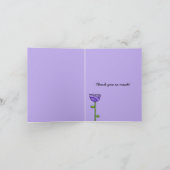 Fun Doodle Flowers Merci orange violet (Intérieur)