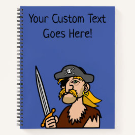 Fun Double Sided Pirate Notitieboek